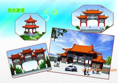 佳木斯仿古建筑 仿古涼亭 古建彩繪畫(huà) 亭臺(tái)樓閣修